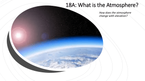18A What is the atmosphere 