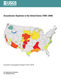 Case File: Groundwater Depletion in the United States
