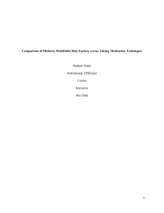 Type 2 Diabetes Mellitus