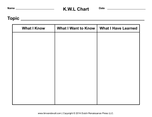 KWL-Chart-Template