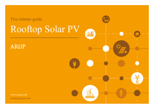 Five min guide to solar Arup