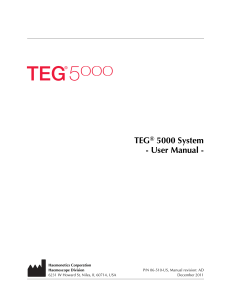 Operator Manual TEG 06-510-US revAD