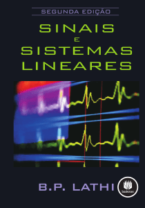 Sinais e Sistemas Lineares 2ª edição B. P. Lathi