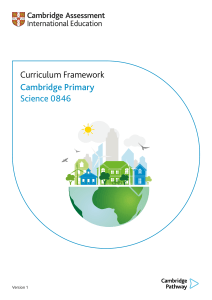 0846 Primary Science Curriculum Framework 2018 tcm142-498593