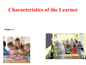 8th lec updated determinants of learning ch. 4-converted