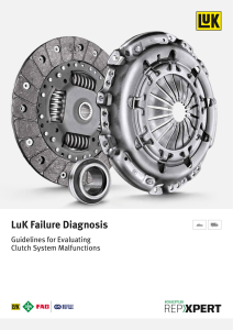 LuK Clutch Failure Diagnosis Guidelines