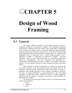 HUD CHAPTER 5  Design of Wood Framing