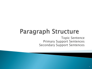 Paragraph Structure To Use (4) (4) (4)
