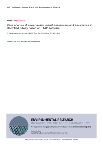 Case analysis of power quality impact assessment a