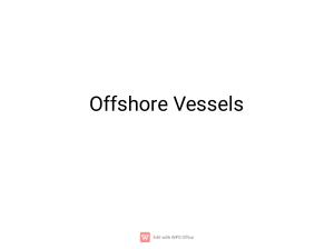 Offshore Vessels