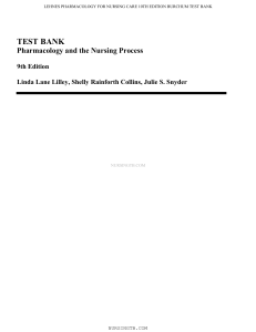 Lilley Test Bank 9th edition