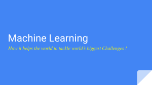 Machine Learning PPT