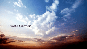 Climate Apartheid