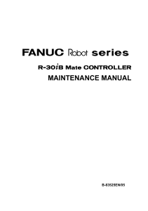 R-30iBMate controller maintenance manual [B-83525EN 05]