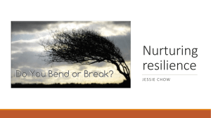 Nurturing resilience (1)