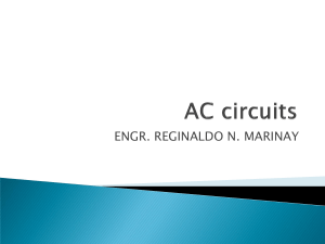 AC circuits 1