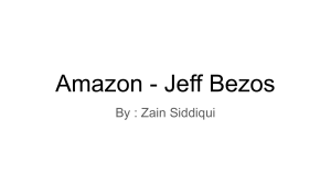 Jeff Bezos & Amazon: History, Innovation, & Market Analysis