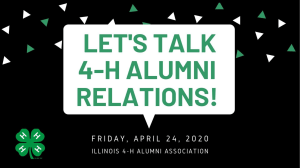 Lets Talk About 4-H Alumni Relations 4.24.20