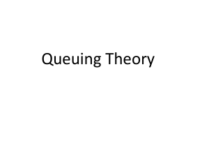 Queuing-theory