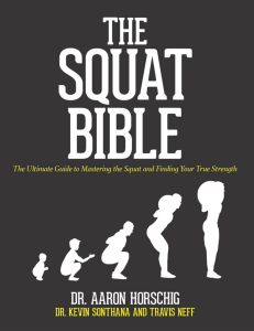 The squat bible - Aaron Horschig
