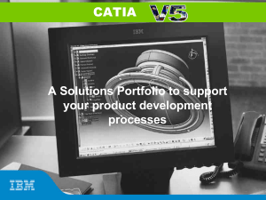 CATIA V5 presentation