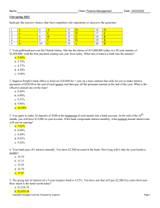 Ch4 spring 2022 MC Quiz Template with Calculator a