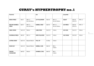 GURAY’s HYPHERTROPHY no.1