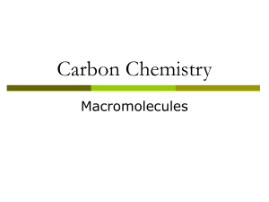 Carbon Chemistry macromolecules 1