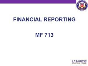 Financial Statement elements W2022 T
