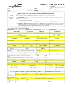 Example Personal Loan Contract Form