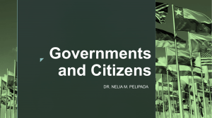 3. Governments and Citizens (1)