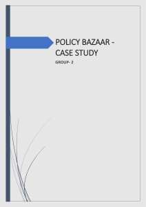 Policybazar case study group2
