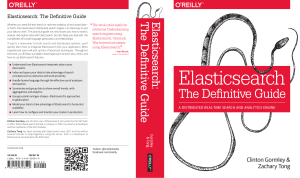 Elasticsearch The Definitive Guide Elast