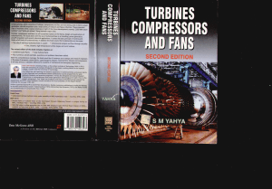 4) Turbines, Compressors and Fans
