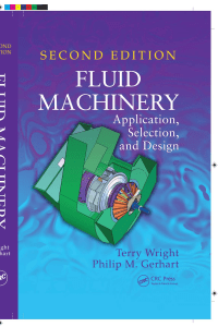Fluid Machinery - Application, Selection, and Design
