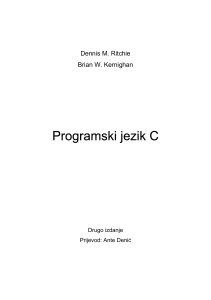 programski jezik c