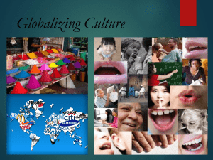 2018 Globalizing Culture