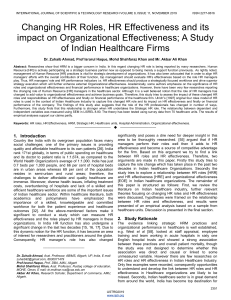 Changing-Hr-Roles-Hr-Effectiveness-And-Its-Impact-On-Organizational-Effectiveness-A-Study-Of-Indian-Healthcare-Firms