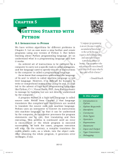 python tutorial summary best