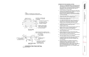 33 70 00-7 Generator Pad Detail PDF