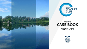 IIMC Consulting Casebook 2021-22