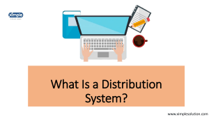 What Is a Distribution System-converted