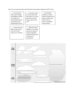 HANDOUT CLoud Formation and Type