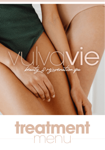 Vulva Vie Treatment Menu