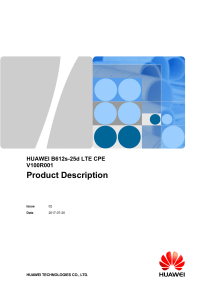 huawei b612s 25d lte cpe product description specs datasheet
