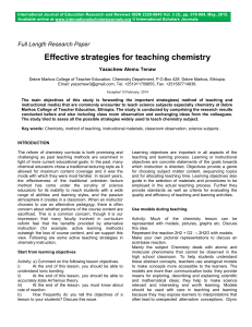 effective-strategies-for-teaching-chemistry