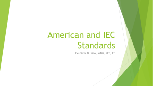 American and IEC Standards