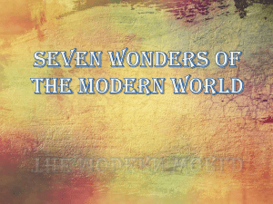 seven-wonders-of-the-modern-worldf-flashcards 77873