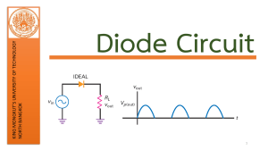 ELEC Diode circuit and special diode