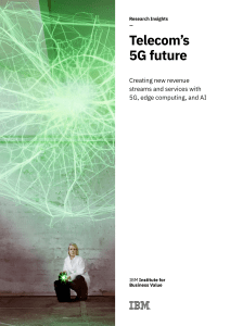 IBV - Telecom's 5G future
